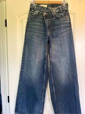 Zara cross front jeans
